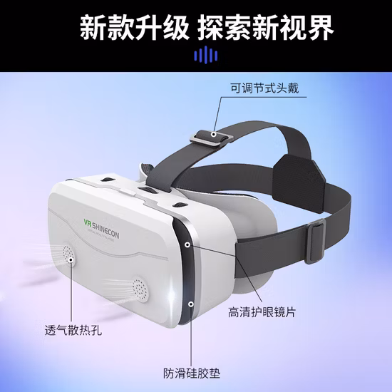 42uvirtual Reality Vr Headset Doule Display 3D Video Glasses